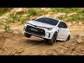 Insane Mini Toyota GR Corolla White Edition | Realistic Off-Road Diecast Action!