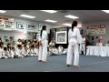 Tae Kwon-Do White Belt Test: Chon-Ji.MOV