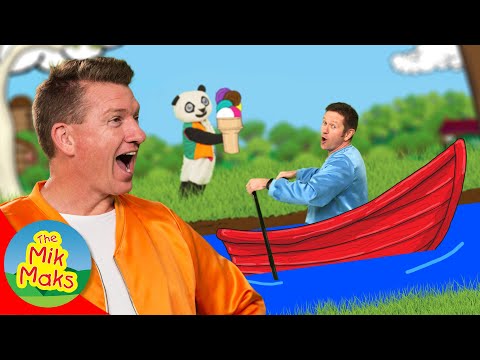 Row Row Row Your Boat | Nursery Rhymes and Kids Songs | The Mik Maks Lullaby