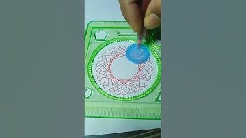 What does this pattern resemble??? Magic RulerSmall ruler, big wisdom #2024 #shorts #Spirograph