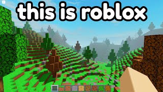 I Made Minecraft in Roblox