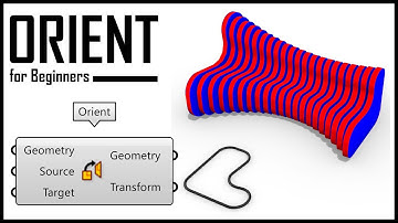 Grasshopper tutorial for beginners (Orient)