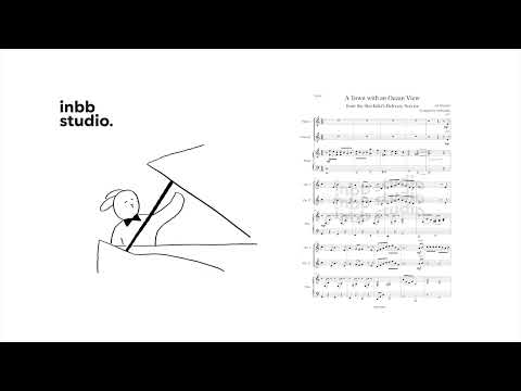 A Town with an Ocean View (2 Violins & Piano / Easy) - Joe Hisaishi