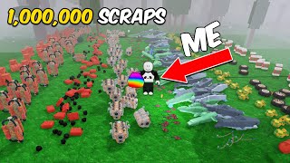 Unlocking INFINITE SCRAPS IN 99 NIGHTS IN THE FOREST