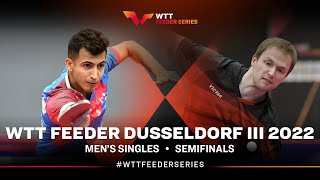 Benedikt Duda vs Can Akkuzu | MS Semifinal | WTT Feeder Düsseldorf III 2022
