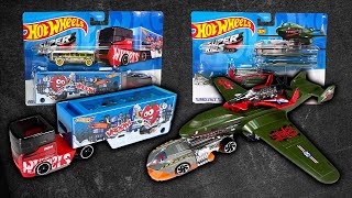 2024 Hot Wheels Super Rigs Turbolence Tug and Pencil Pusher - All New for 2024 Airplane Based Truck!