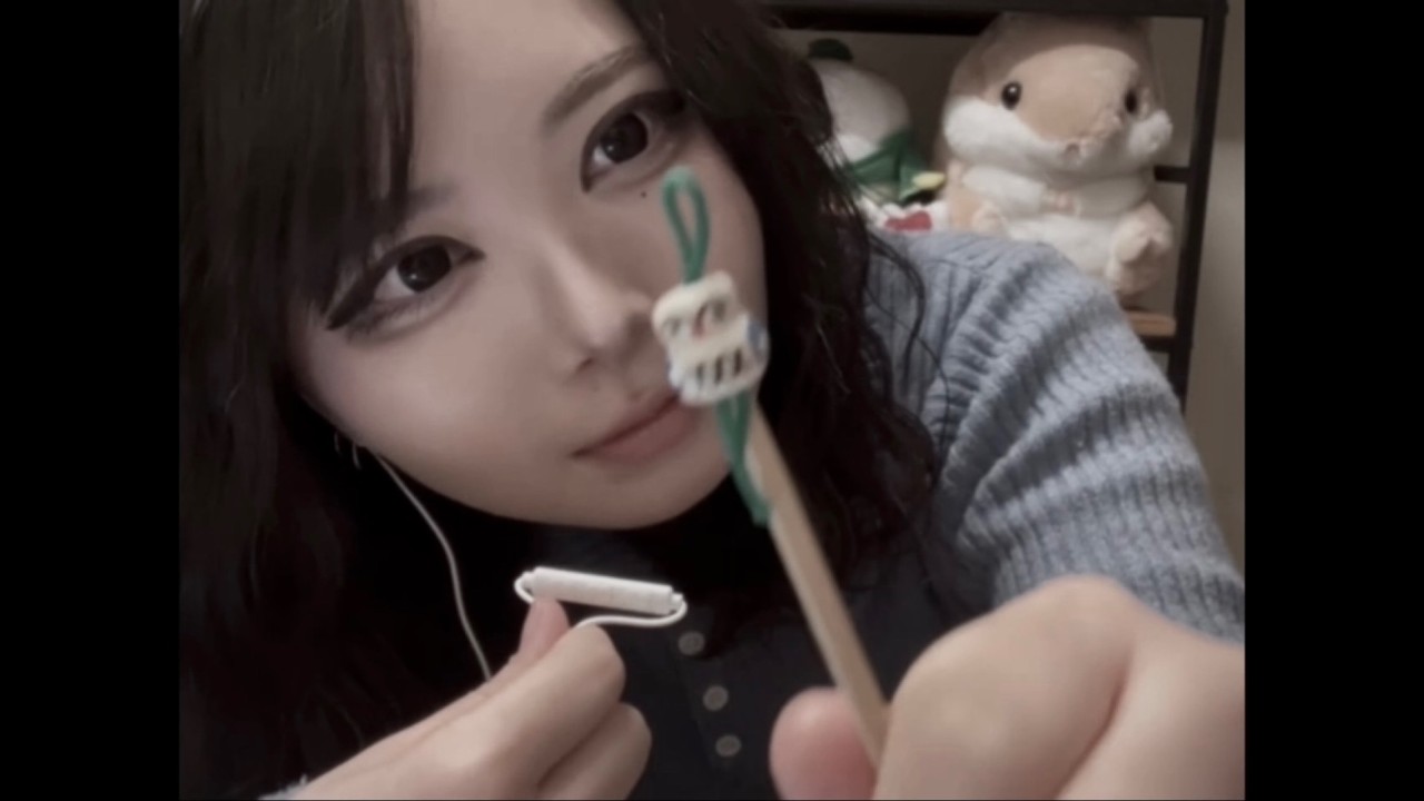 【LOFIASMR】イヤホンマイクに耳かき👂🫧