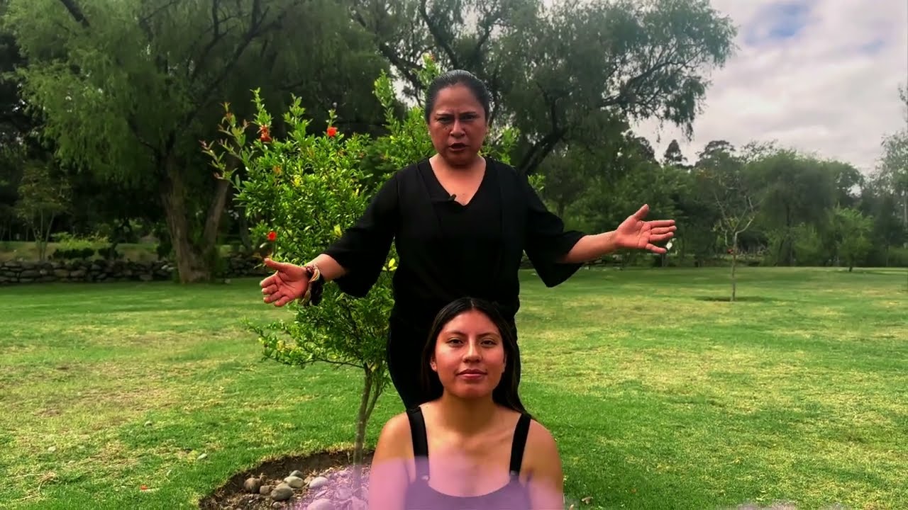 MARTHA ♥ PANGOL & ANAHÍ RELAXING BACK MASSAGE ON A SUNNY DAY with SOUND OF BRACELETS, 🌹​RENEW ENERGY