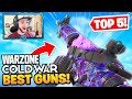 *TOP 5* GUNS for Cold War WARZONE! (Rank Up NOW!)