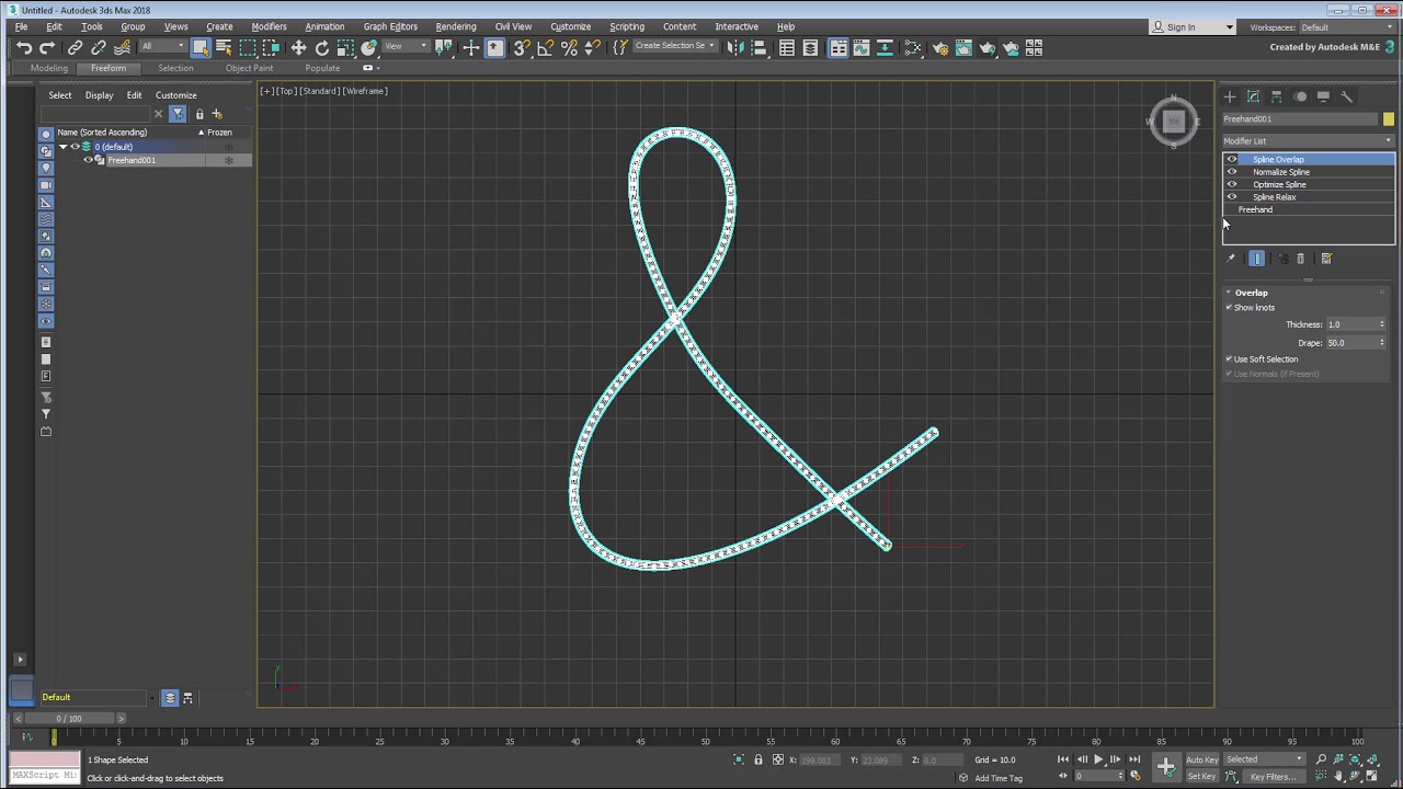 moronic Bunke af lejr 3ds Max Spline Tools - The Basics - YouTube