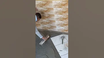 طريقة تركيب الزليج الارض 
