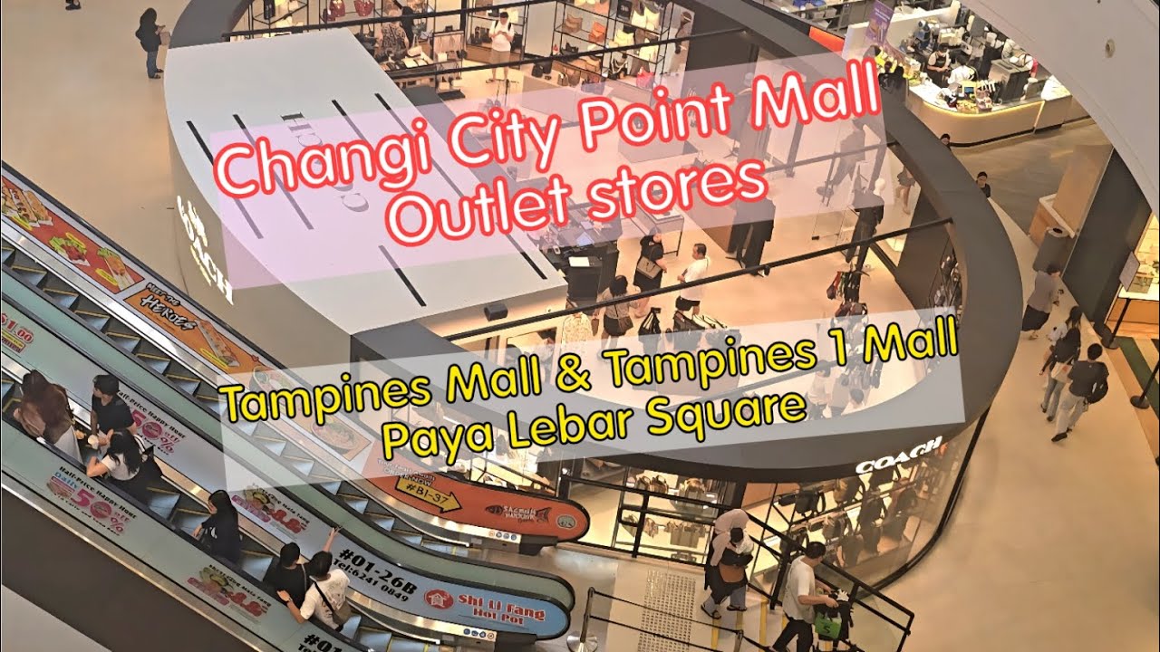 Тара! Посещение торговых центров в Сингапуре | Магазины-аутлеты в торговом центре Changi City Poi...