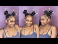 HOW TO: TWO TOP KNOT BUNS