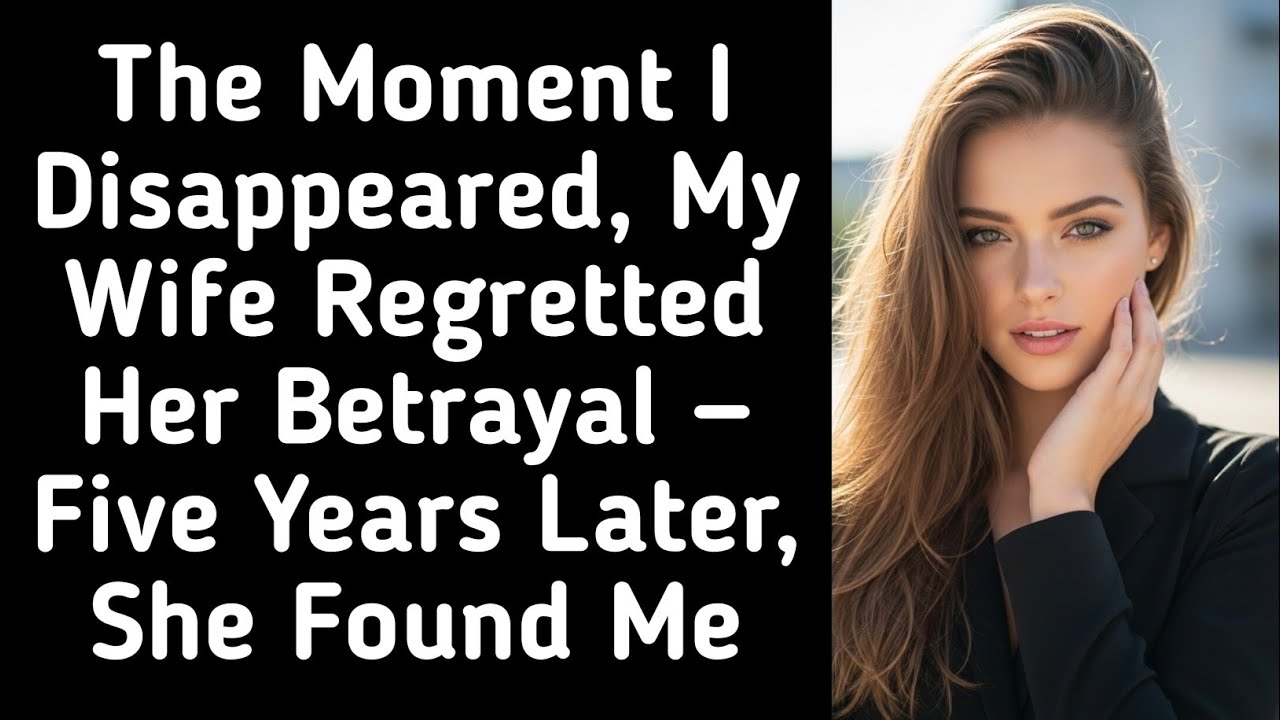 The Moment I Disappeared, My Wife Regretted Her Betrayal — Five Years ...