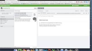 Evernote - Using Notebooks