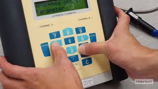 How to set up Ultrasonic Clamp on Flowmeter - Part 1