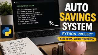 Celebrity Save Money with Python 😎 | Auto Savings System Project Net Worth