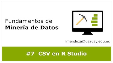 Minería de Datos: Importación de datos CSV en R