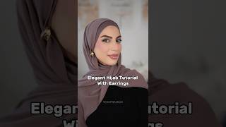 Pov You Found The Simplest Hijab Style With Earrings