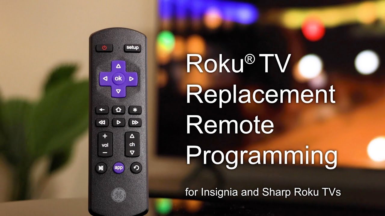 66814: GE Roku TV Replacement Remote - Operation - YouTube