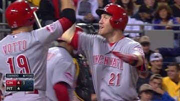 CIN@PIT: Frazier launches a two-run homer to tie game