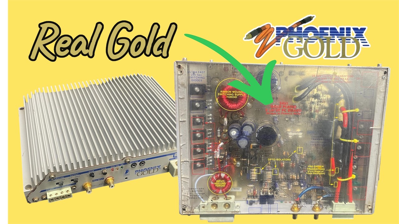 Phoenix Gold MS-275 Best of the 90's Amplifier - YouTube