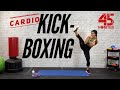 KICKBOXING hiit at home CALORIE KICKER, no equipment, 45 minutes