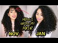 HOW IVE BEEN GROWING MY HAIR 2018 ED - NATURALLY CURLY HAIR BY LANA SUMMER