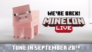 MINECON LIVE: 公式予告