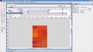 Cara Membuat Animasi Website dengan menggunakan Flash dan Photoshop part 9 - Edit Animasi Layout