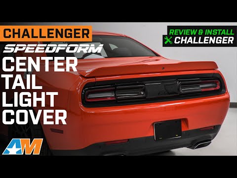 5-Piece Carbon Fiber Look Taillight Cover Trim Kit For 2015+ Dodge Challenger - Self-Adhesive 6 thumbnail image
