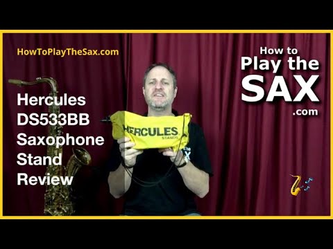 Hercules Ds533bb Saxophone Stand Review Youtube