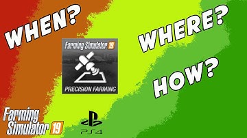 Precision Farming On Console | When Where How | Farming Simulator 19 Mod Review