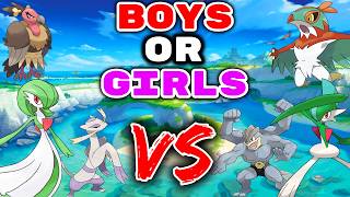 We Catch Boy OR Girl POKEMON... Then We FIGHT!