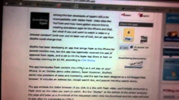 How To Get Flash for iPhone and iPod touch, NO JAILBREAK