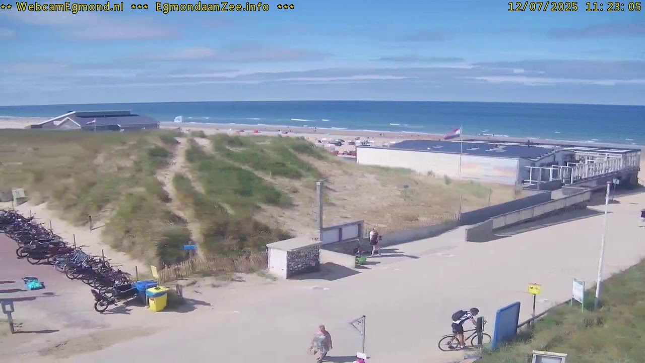Webcam Egmond aan Zee – Strandafgang De Werf
