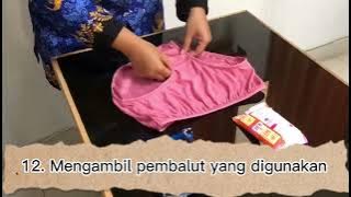 VIDEO PEMBELAJARAN CARA PEMAKAIAN PEMBALUT WANITA SEKALI PAKAI