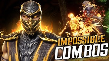The IMPOSSIBLE COMBO CHALLENGES in Mortal Kombat 11