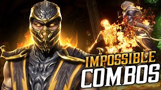 The IMPOSSIBLE COMBO CHALLENGES in Mortal Kombat 11