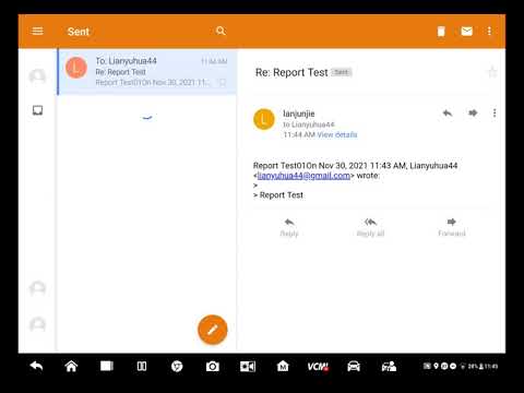 OAuth 2.0 client mail7x ID Android demo video