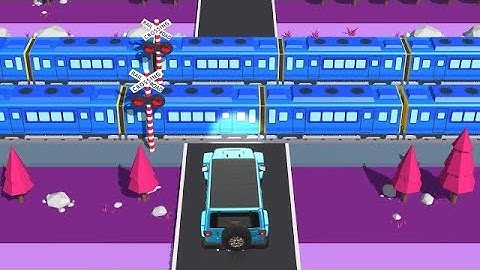 Traffic Run Game Android/iOS - Monster Jeep vs Train Crashes Levels 242-251 Part 20