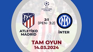 Thumbnail for Atletiko Madrid 2:1 ( Pen - 3:2 ) İnter | UEFA Çempionlar Liqası | TAM OYUN
