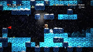 [11] Spelunky (Beating Olmec and reaching Hell for the first time)