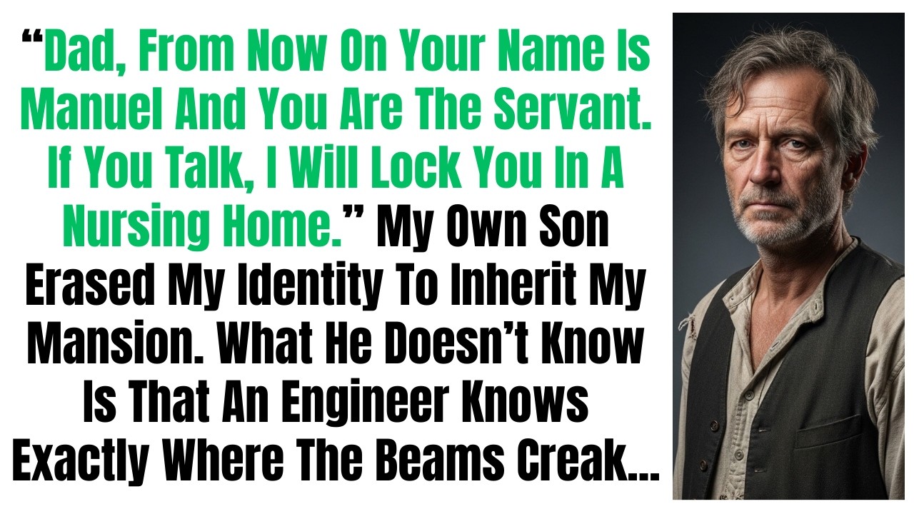 “Dad, From Now On Your Name Is Manuel And You Are The Servant. If You Talk, I Will Lock You In...