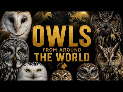 BIRD PLANET | 4 Minutes of Amazing Owls From Around the World