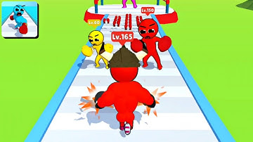 Level Up Runner💪⬆️🏃‍♂️ Gameplay Walkthrough Part - 19 (iOS,Android) All levels