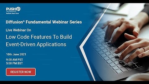 Low Code features to build Event Driven Applications