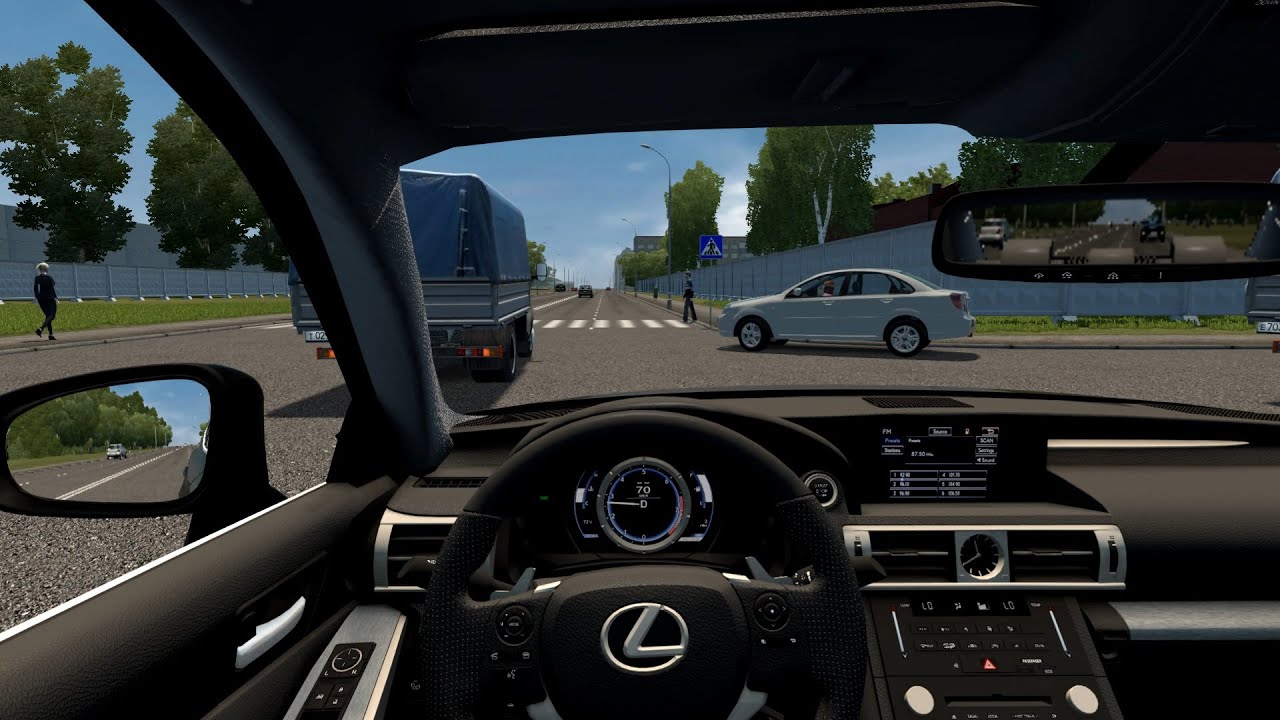 City Car Driving 1.5.9 - Lexus IS350 F-Sport