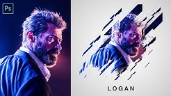 Photoshop Portrait Brush Effects Tutorial | Layer Mask Method | Photo Editing 2019 - Durasi: 10.11. 