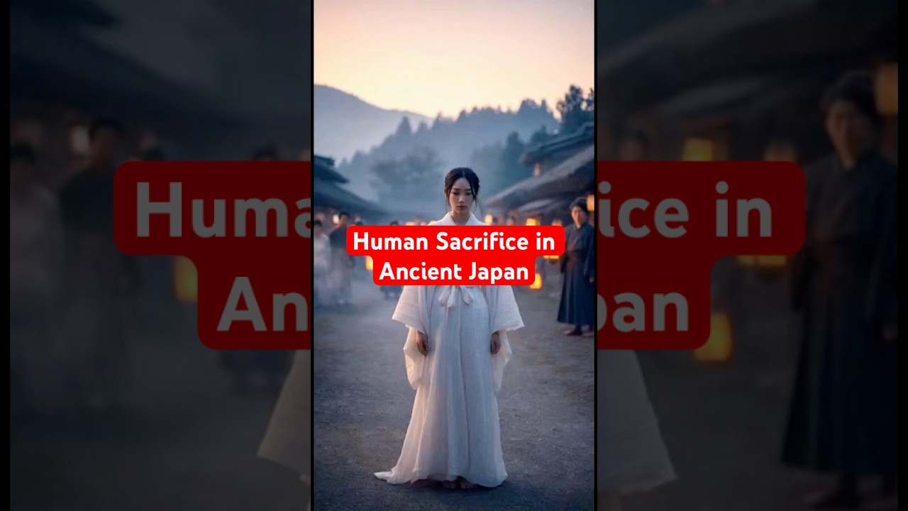 Human Sa⚪︎rifice in Ancient Japan 
